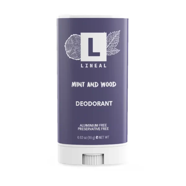 Lineal Deodorant Mint & Wood travel size