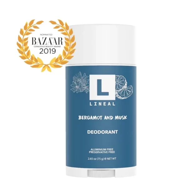 Lineal Deodorant Bergamot & Musk - Harper's Bazaar Award Nominated Deodorant